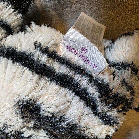 Zebra WARMIES Full Size 13" Microwavable Plush Stuffed Animals Soft & Cuddly - Picture 4 of 5